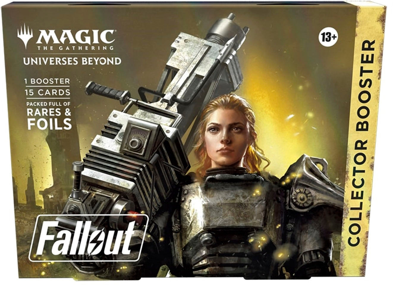 Angle View: Wizards of The Coast - Magic the Gathering: Fallout Collector Booster