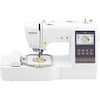Front. Brother - 103-Stitch Computerized Sewing and Embroidery Machine - White.