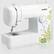 Alt View 11. Brother - 17-Stitch Sewing Machine - White.