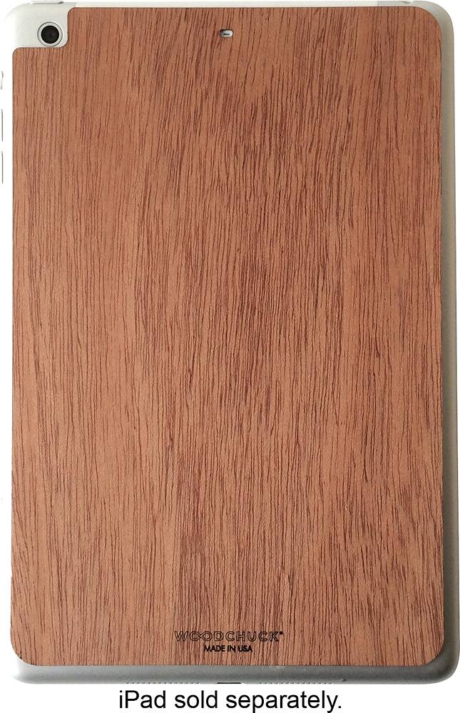Front. WOODCHUCK - Skin for Apple® iPad® mini, iPad mini 2 and iPad mini 3 - Mahogany.