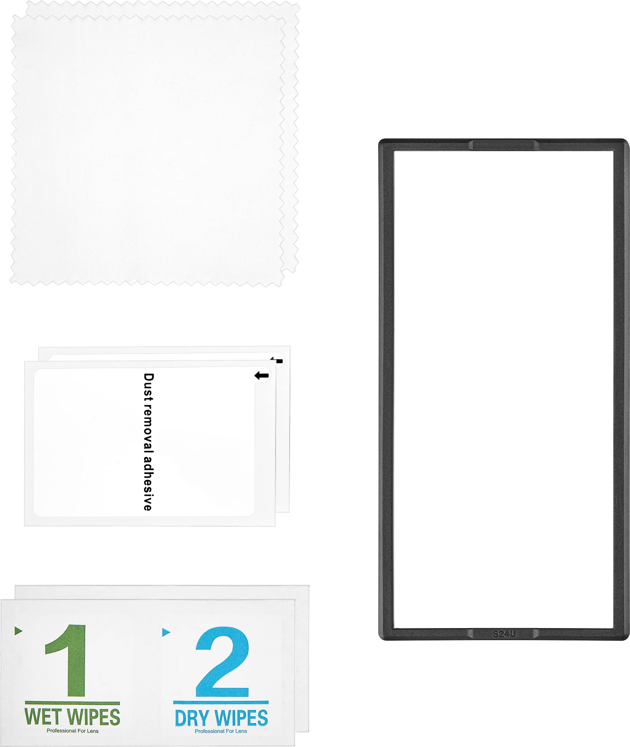 Alt View 12. Insignia™ - 2x Reinforced HD Glass Screen Protector for Samsung Galaxy S24 Ultra (2-pack) - Clear.