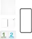 Alt View 12. Insignia™ - 2x Reinforced HD Glass Screen Protector for Samsung Galaxy S24  (2-pack) - Clear.