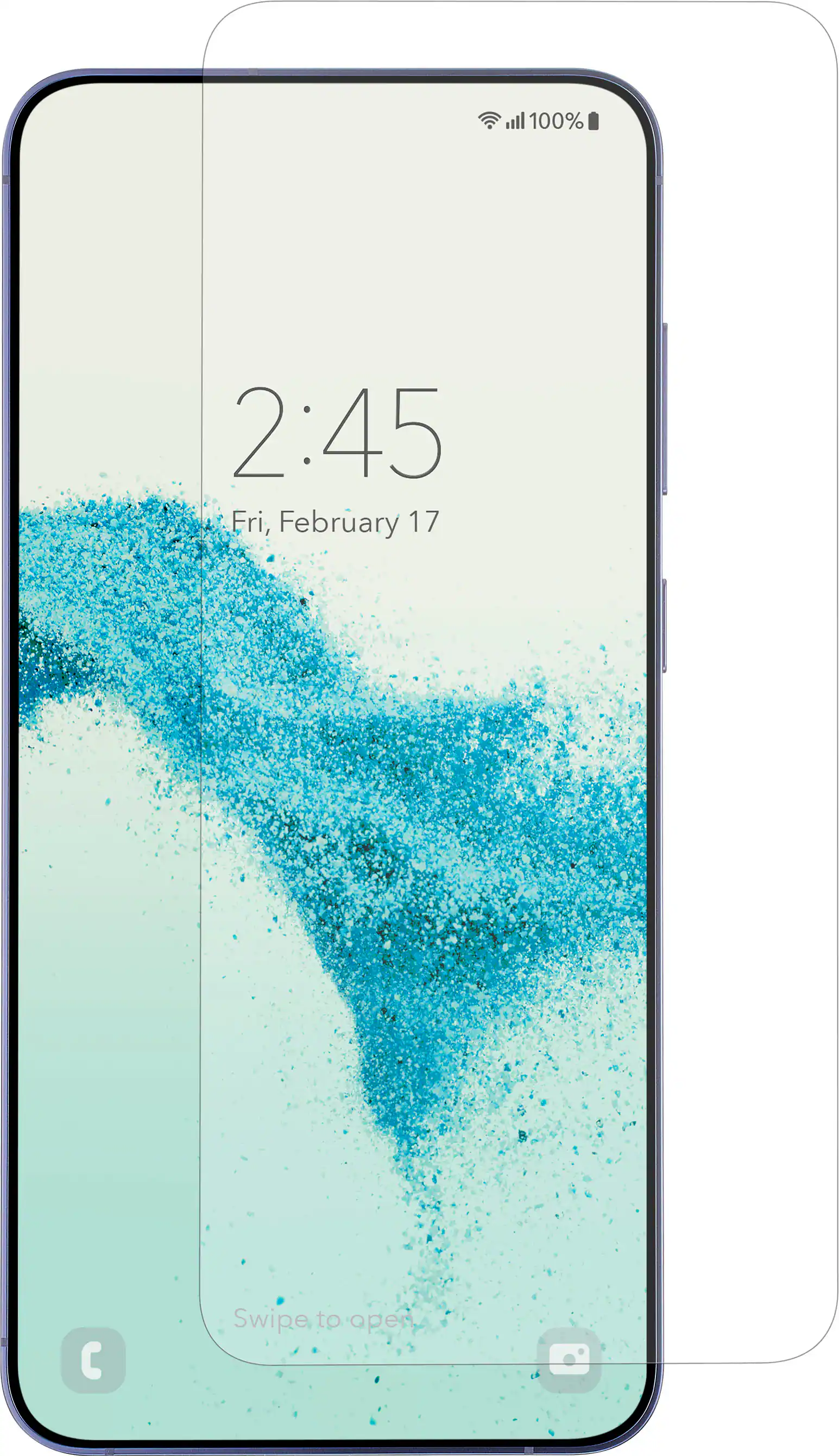 Insignia™ - 2x Reinforced HD Glass Screen Protector for Samsung Galaxy S24+ (2-pack) - Clear