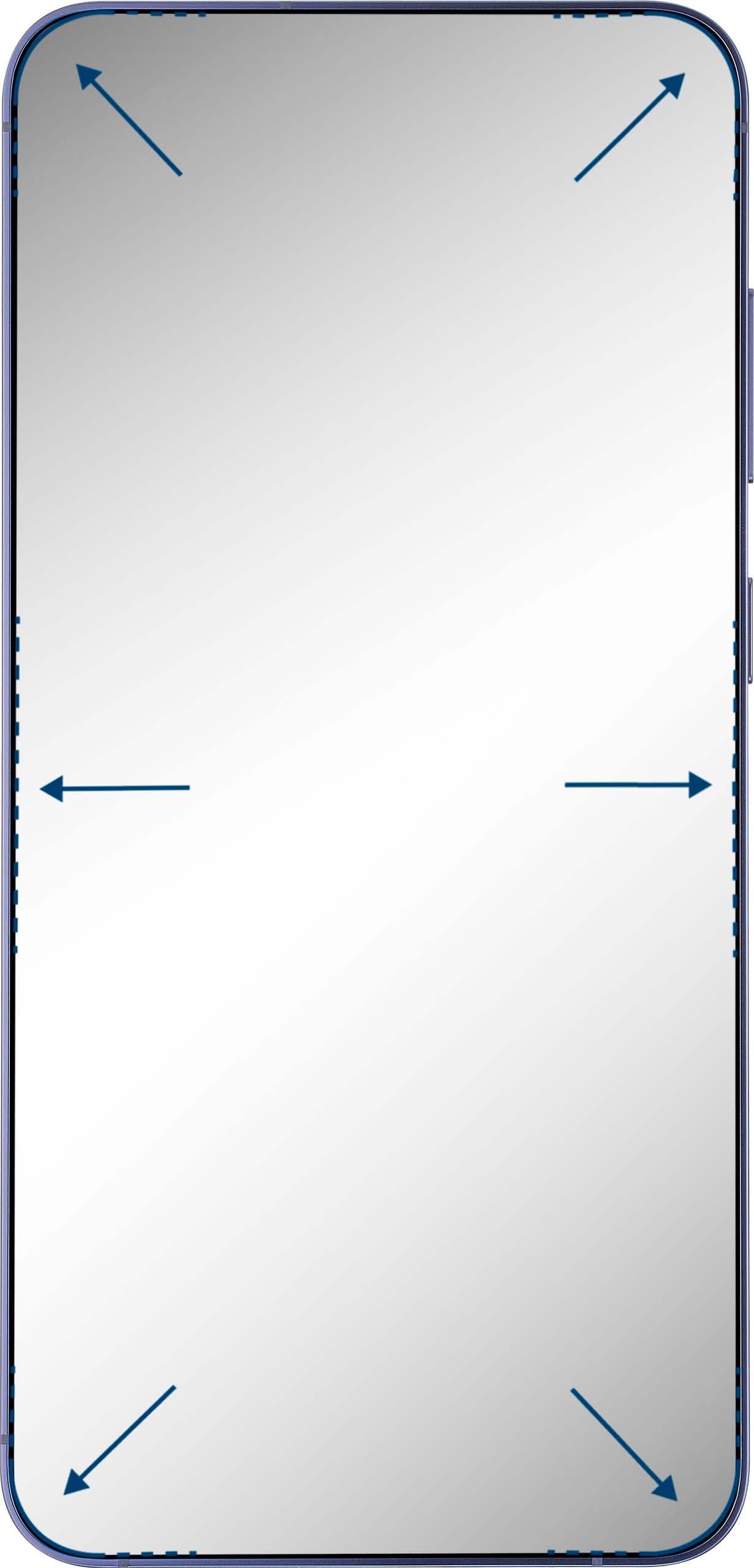 Alt View 19. Insignia™ - 2x Reinforced HD Glass Screen Protector for Samsung Galaxy S24+ (2-pack) - Clear.