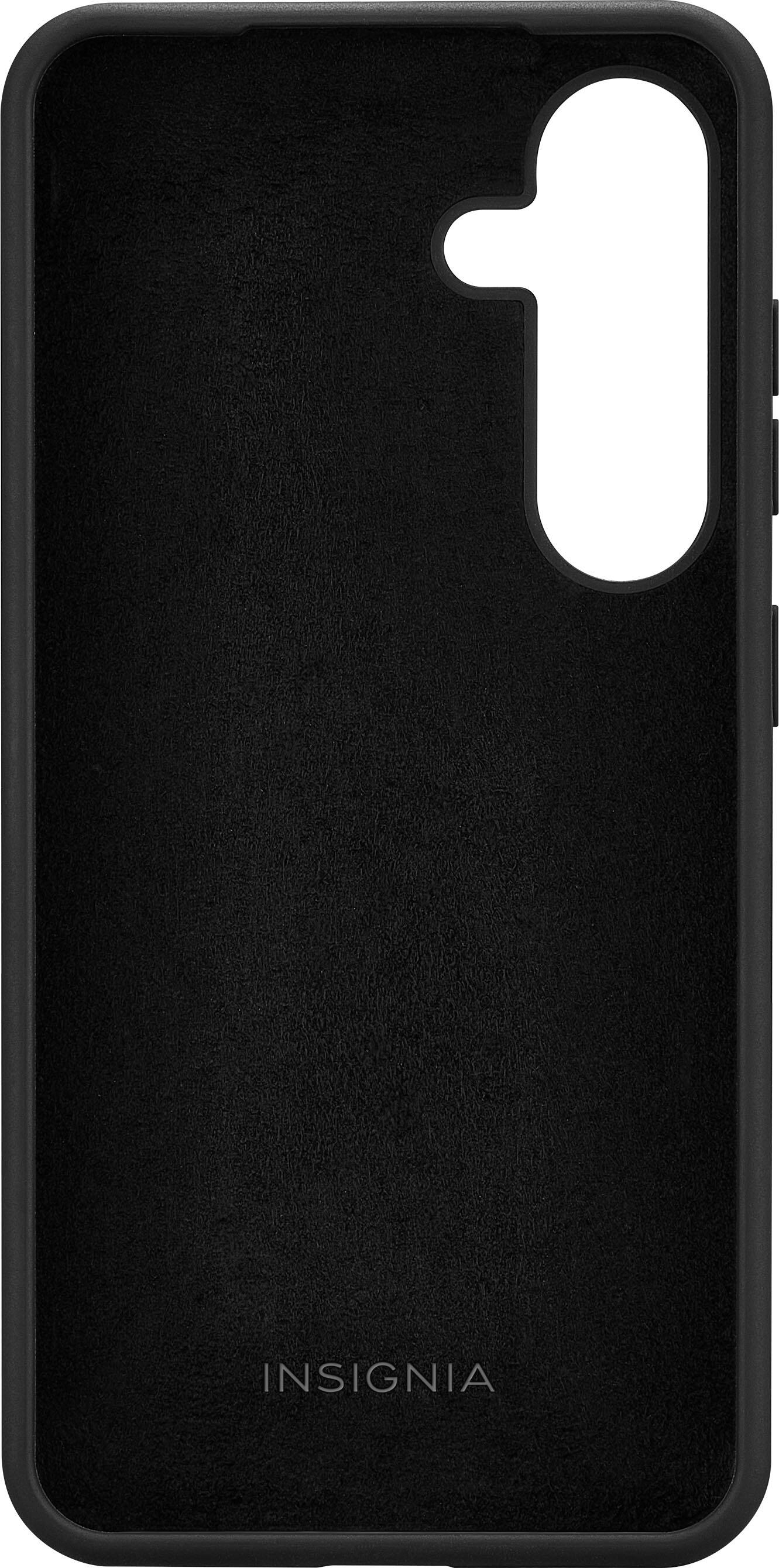 Alt View 1. Insignia™ - Silicone Case for Samsung Galaxy S24 - Black.