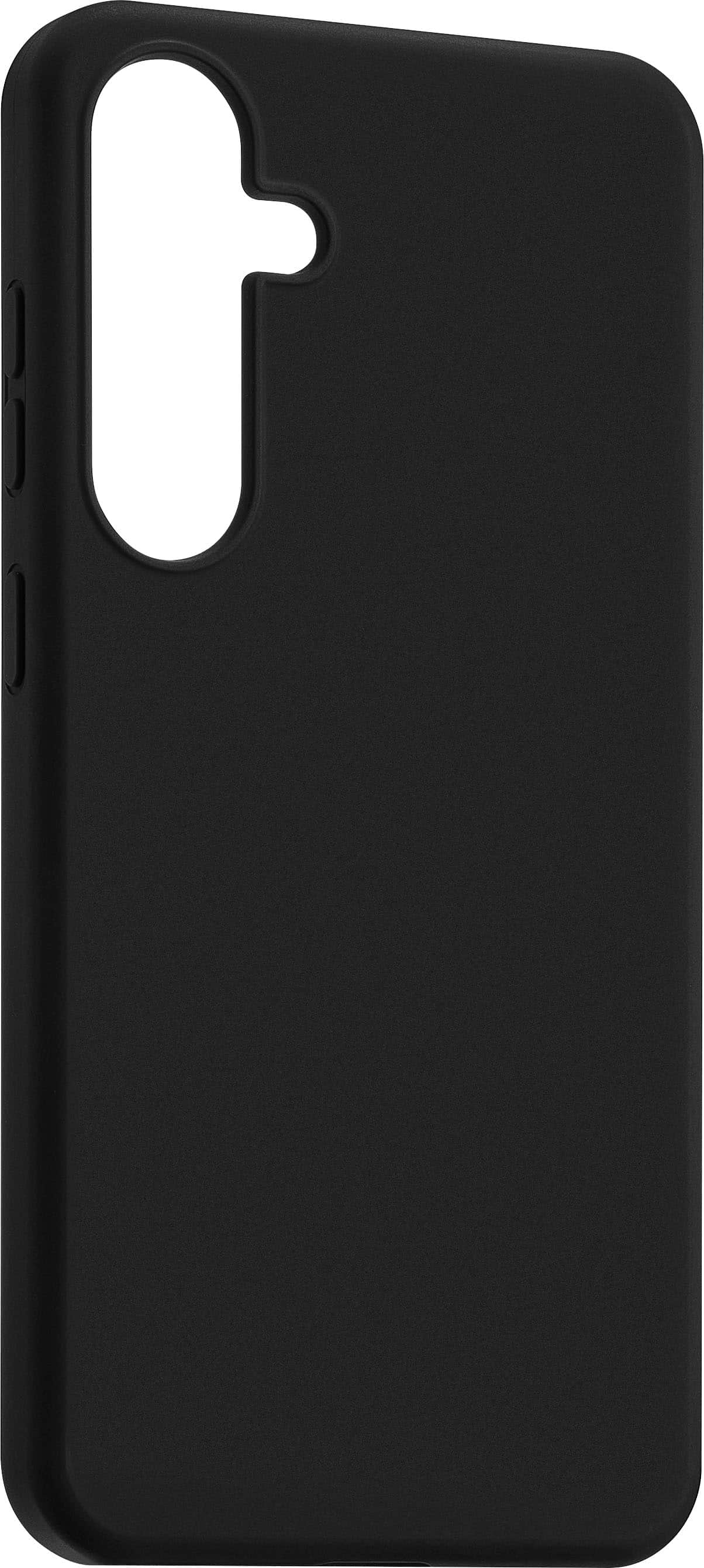 Angle. Insignia™ - Silicone Case for Samsung Galaxy S24+ - Black.
