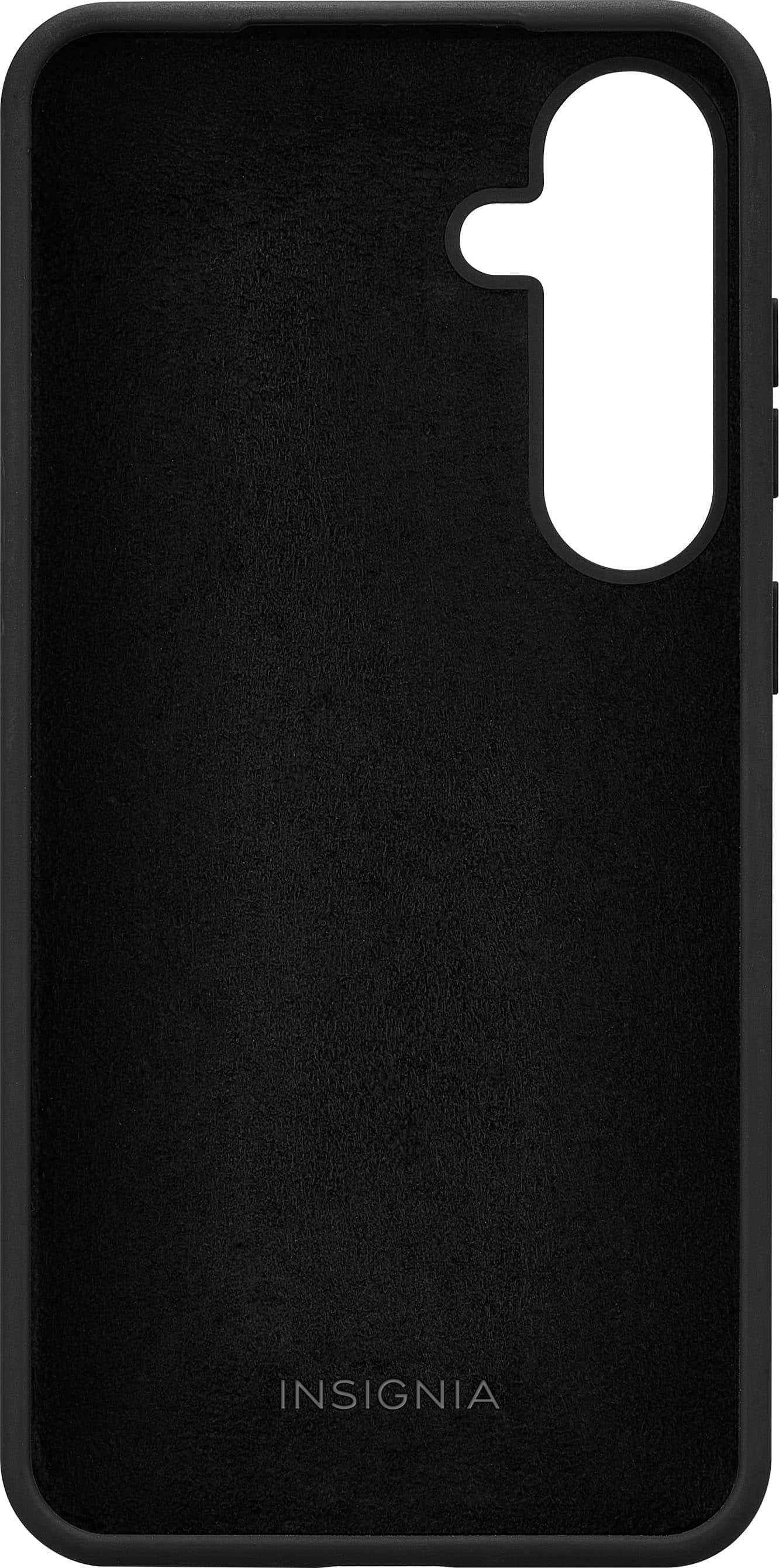 Alt View 1. Insignia™ - Silicone Case for Samsung Galaxy S24+ - Black.