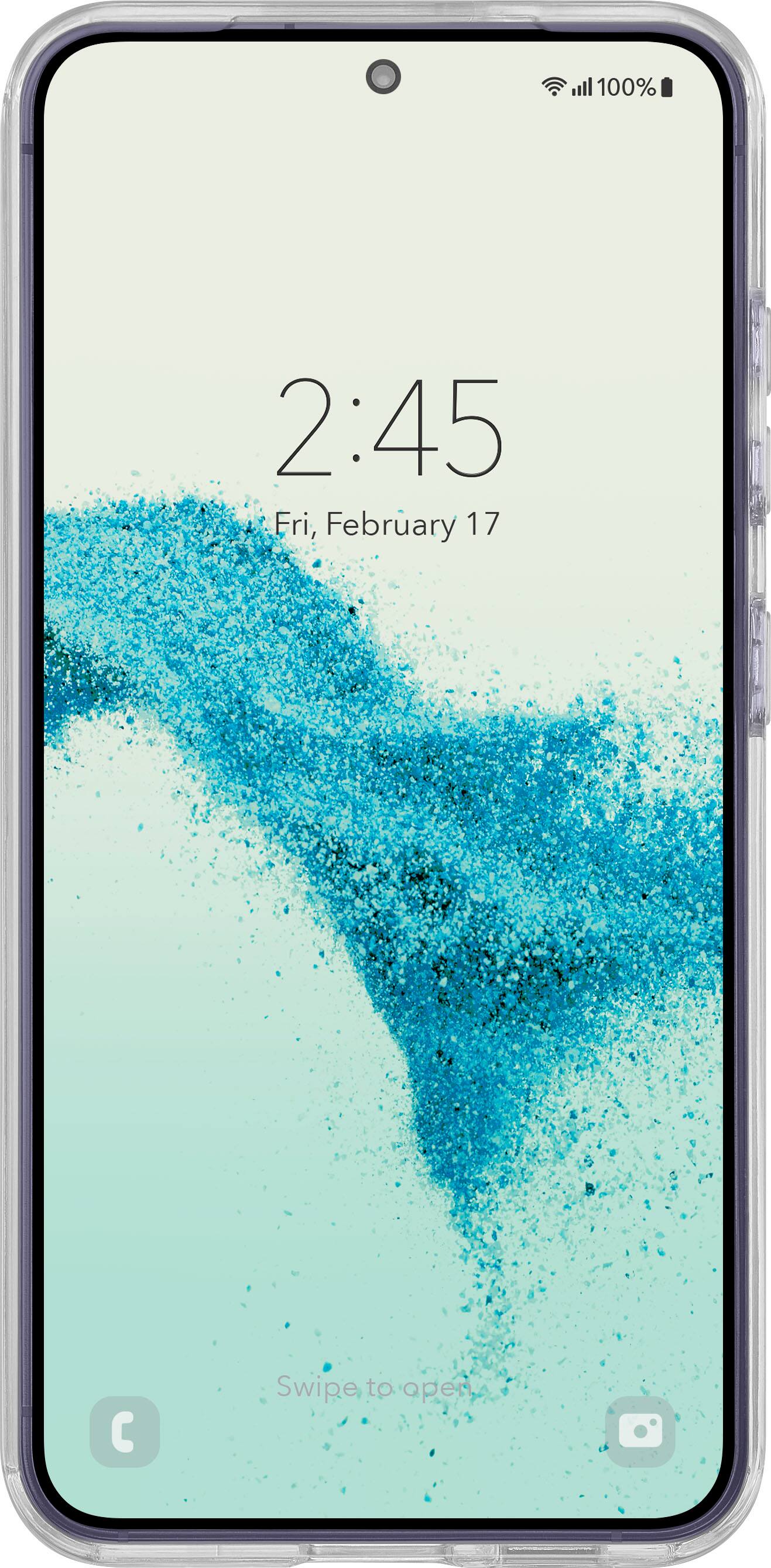 Alt View 12. Insignia™ - Hard-Shell Case for Samsung Galaxy S24 - Clear.