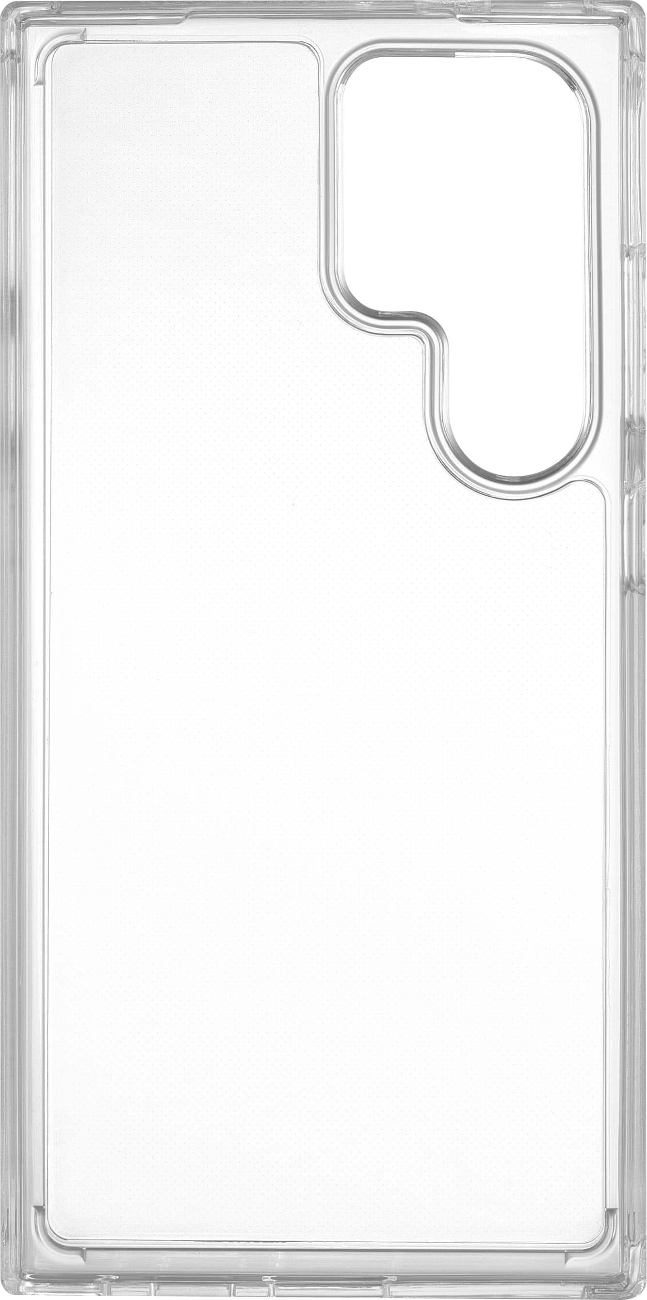 Alt View 1. Insignia™ - Hard-Shell Case for Samsung Galaxy S24 Ultra - Clear.