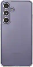 Front. Insignia™ - Hard-Shell Case for Samsung Galaxy S24+ - Clear.
