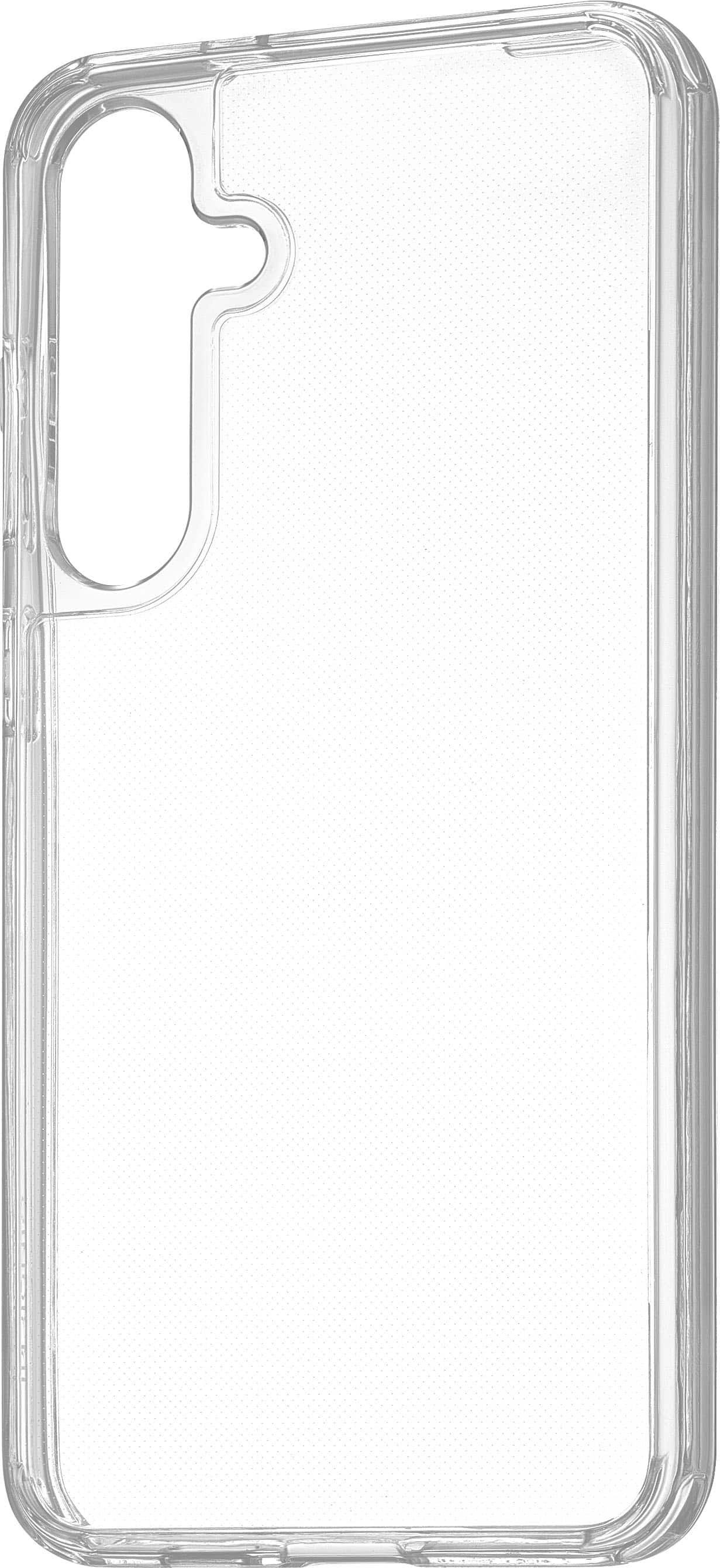 Left. Insignia™ - Hard-Shell Case for Samsung Galaxy S24+ - Clear.