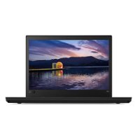 Lenovo Thinkpad T480 Laptop, Intel i5 8350U 1.7GHZ, 16GB RAM, 256GB SSD HD, Webcam, W10P-64 - Refurbished - Black - Front_Zoom