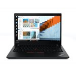 Front Zoom. Lenovo Thinkpad T490 Laptop Intel Core i5-8365U 1.6GHZ 16GB 256GB SSD Windows 10 Pro - Refurbished - Black.