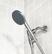 Left. hai - Smart 2.5 GPM Handheld Showerhead - Charcoal.