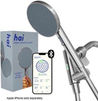 hai - Smart 1.8 GPM Handheld Showerhead - Charcoal - Front_Zoom