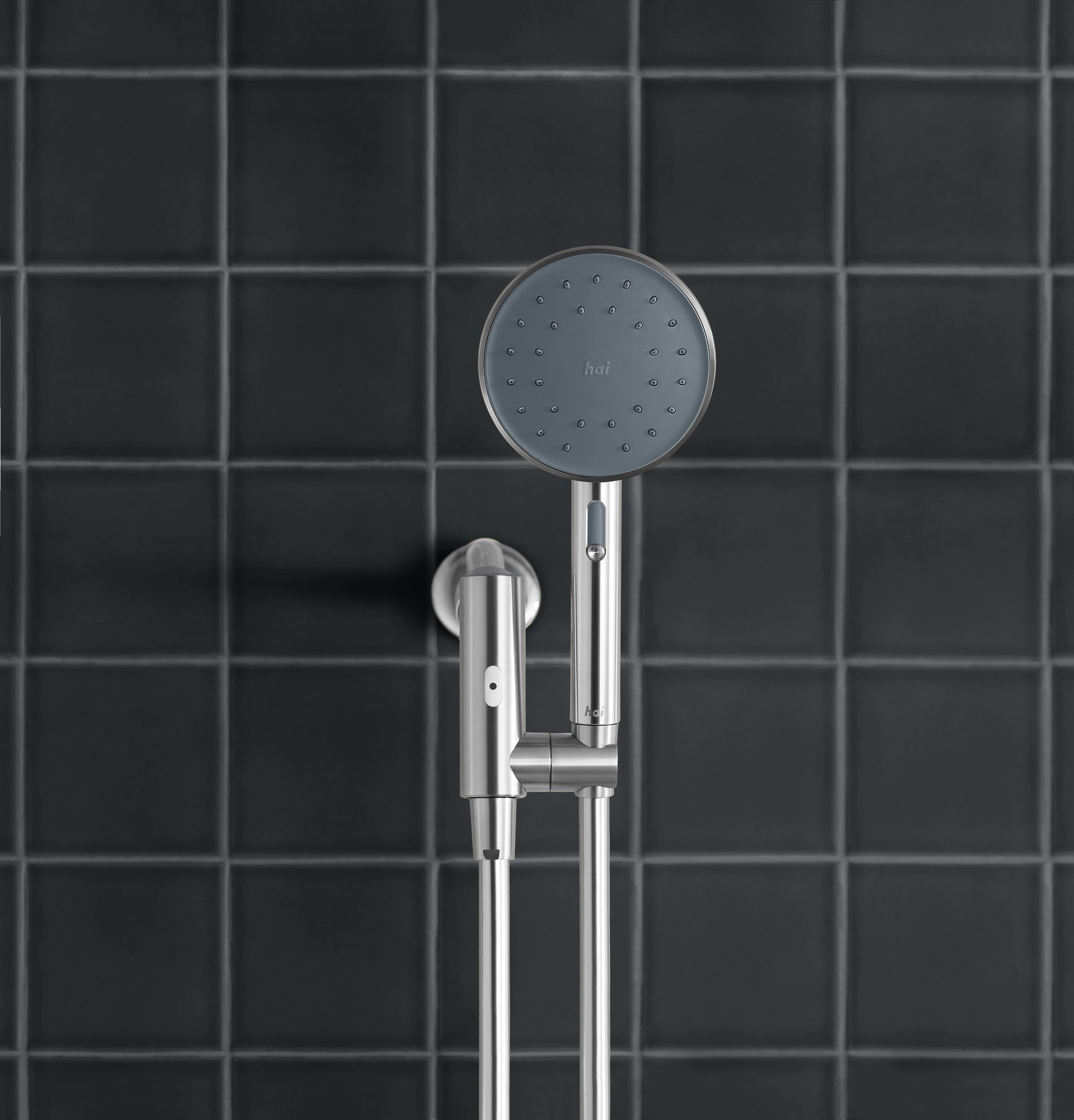 Alt View 14. hai - Smart 1.8 GPM Handheld Showerhead - Charcoal.