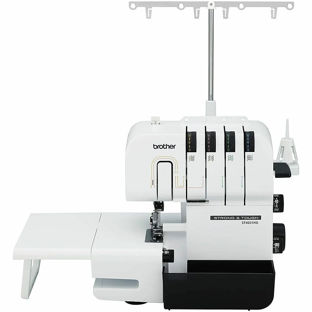 Brother – ST4031HD 3/4 Thread Serger Machine – White Uae Electronic uaeelectronic.com