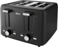 Angle Zoom. Oster 4 Slice Toaster - Black.