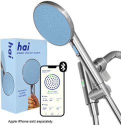 hai - Smart 2.5 GPM Handheld Showerhead - Surf - Front_Zoom