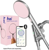 hai - Smart 1.8 GPM Handheld Showerhead - Rose Quartz - Front_Zoom