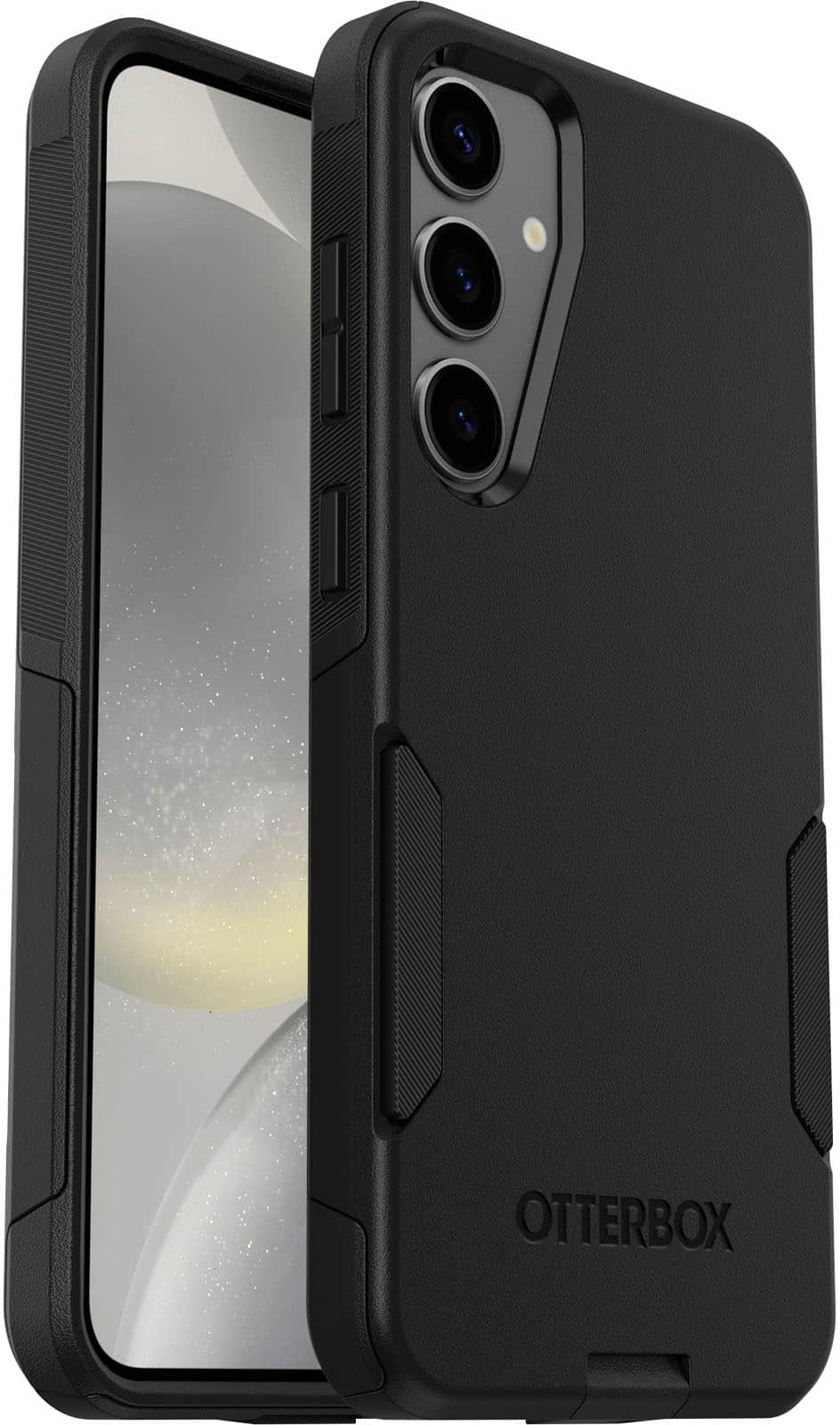 Alt View 1. OtterBox - Commuter Series Hard Shell for Samsung Galaxy S24+ - Black.