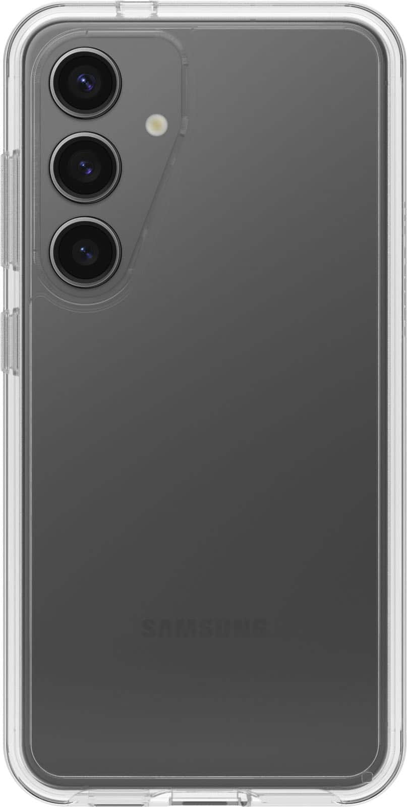 OtterBox - Symmetry Series Hard Shell for Samsung Galaxy S24 - Clear - Front_Zoom