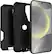 Angle. OtterBox - Commuter Series Hard Shell for Samsung Galaxy S24 - Black.