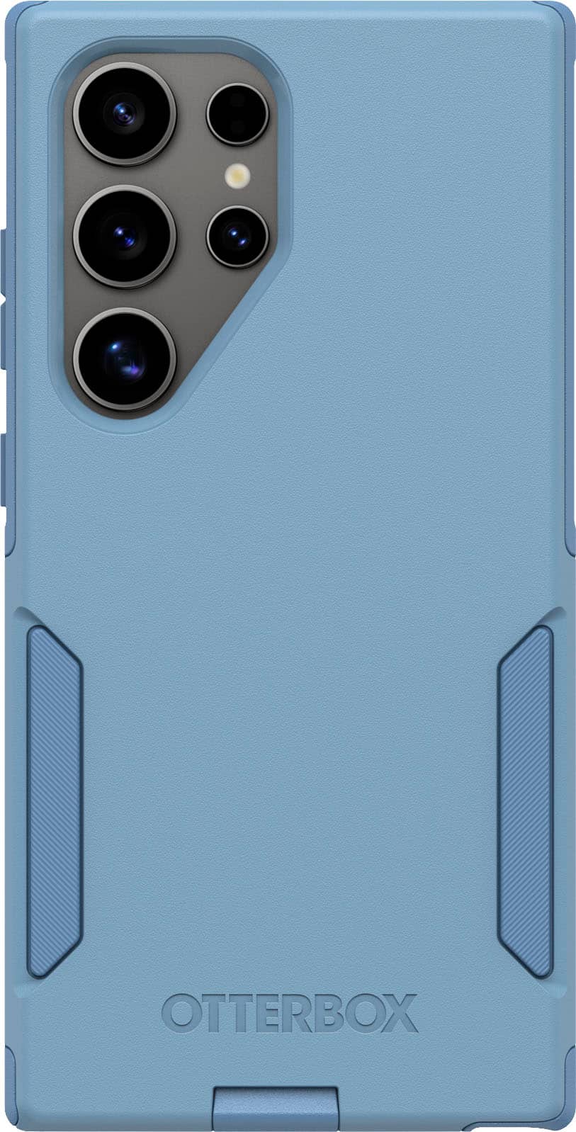 Front. OtterBox - Commuter Series Hard Shell for Samsung Galaxy S24 Ultra - Crisp Denim.