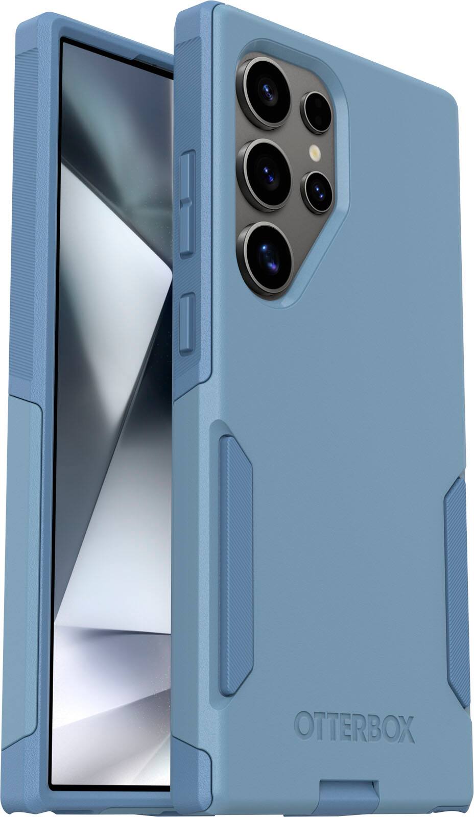 Alt View 1. OtterBox - Commuter Series Hard Shell for Samsung Galaxy S24 Ultra - Crisp Denim.