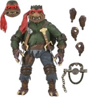 NECA - Universal Monsters/Teenage Mutant Ninja Turtles 7” Scale Action Figure - Raphael as the Wolfman - Front_Zoom