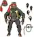 Front. NECA - Universal Monsters/Teenage Mutant Ninja Turtles 7” Scale Action Figure - Raphael as the Wolfman.