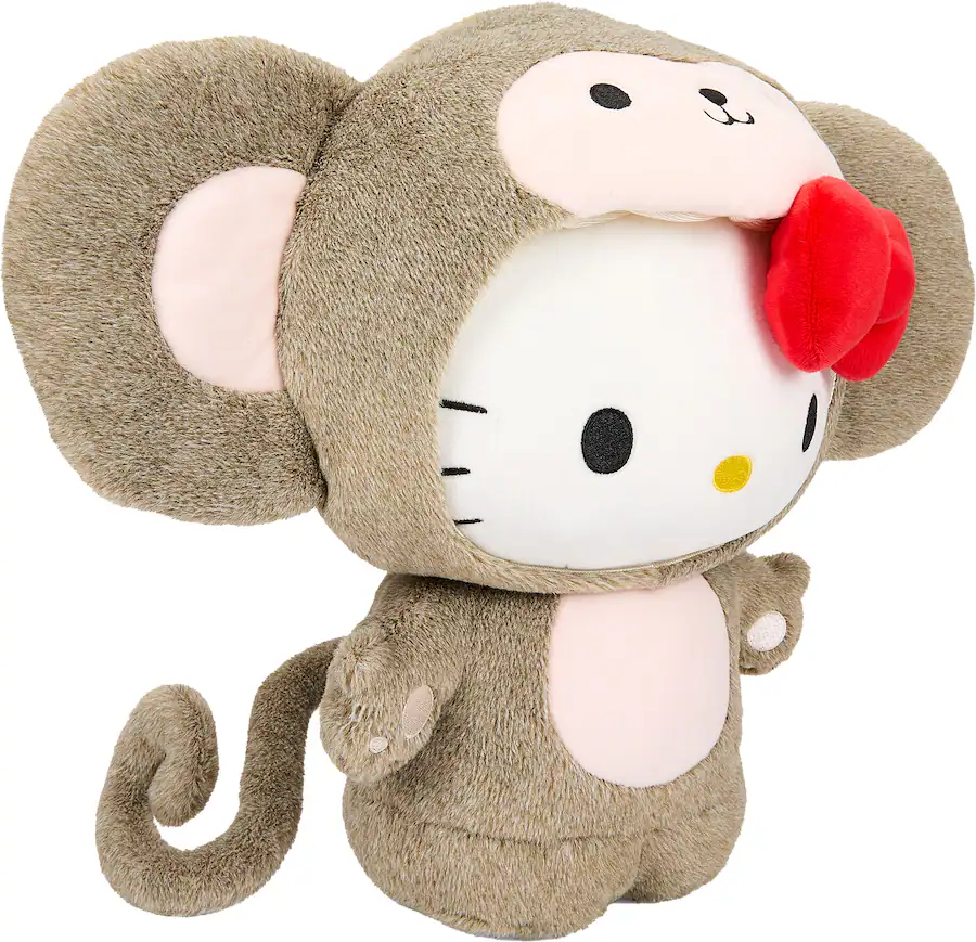 NECA Sanrio 13” Medium Plush – Hello Kitty Chinese Zodiac “Monkey ...