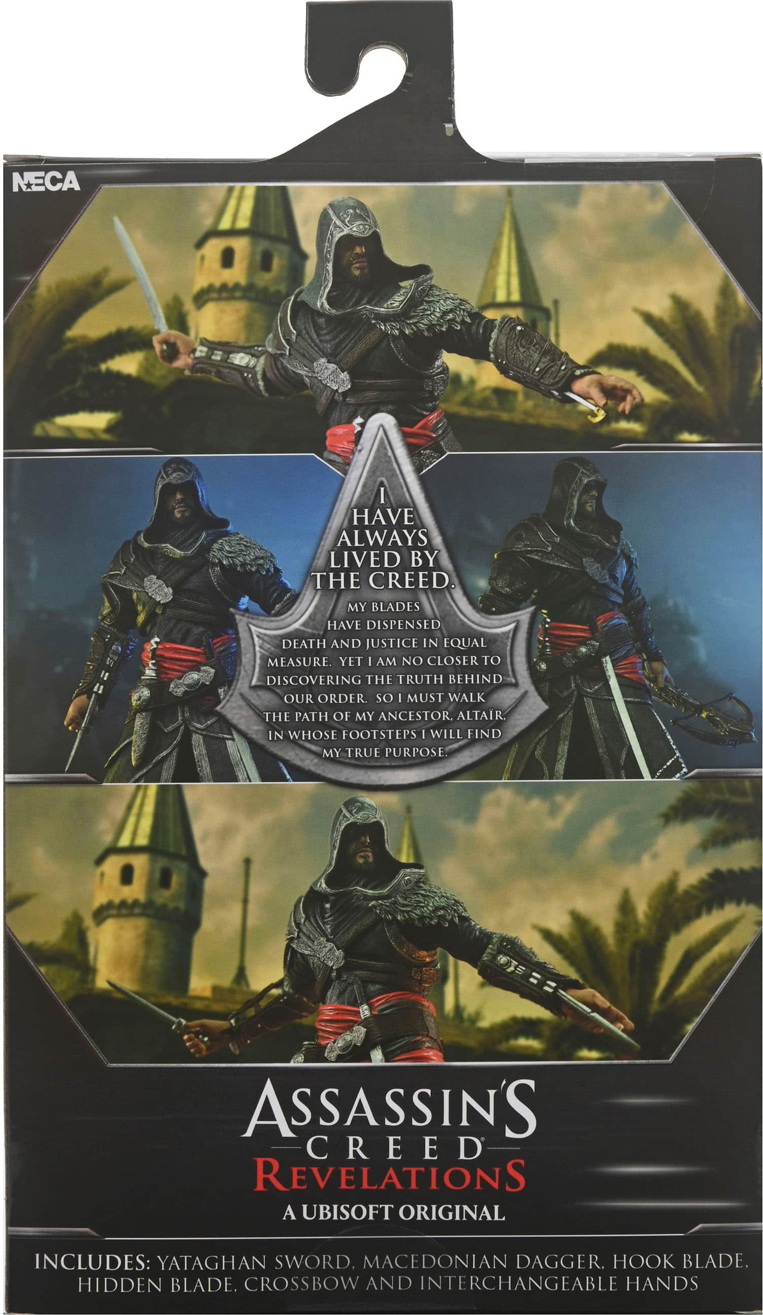 Left. NECA - Assassin's Creed: Revelations 7" Scale Action Figure - Ezio Auditore.