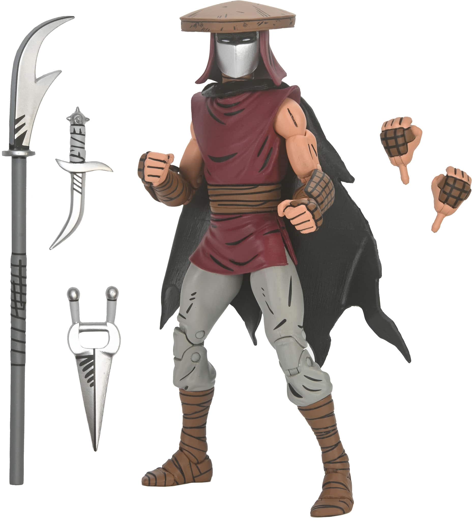 NECA - Teenage Mutant Ninja Turtles Mirage Comics 7” Scale Action Figure - Elite Ninja (Classic Colors) - Front_Zoom