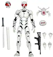 NECA - Teenage Mutant Ninja Turtles (The Last Ronin) 7” Scale Action Figure - Ultimate Elite Synja Patrol Bot - Front_Zoom