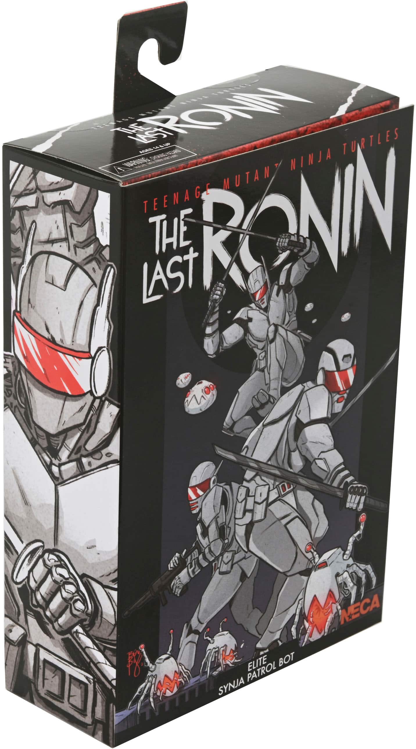 Alt View 13. NECA - Teenage Mutant Ninja Turtles (The Last Ronin) 7” Scale Action Figure - Ultimate Elite Synja Patrol Bot.