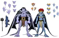 NECA - Gargoyles 7" Vows Ultimate Action Figures - Goliath & Demona - Front_Zoom