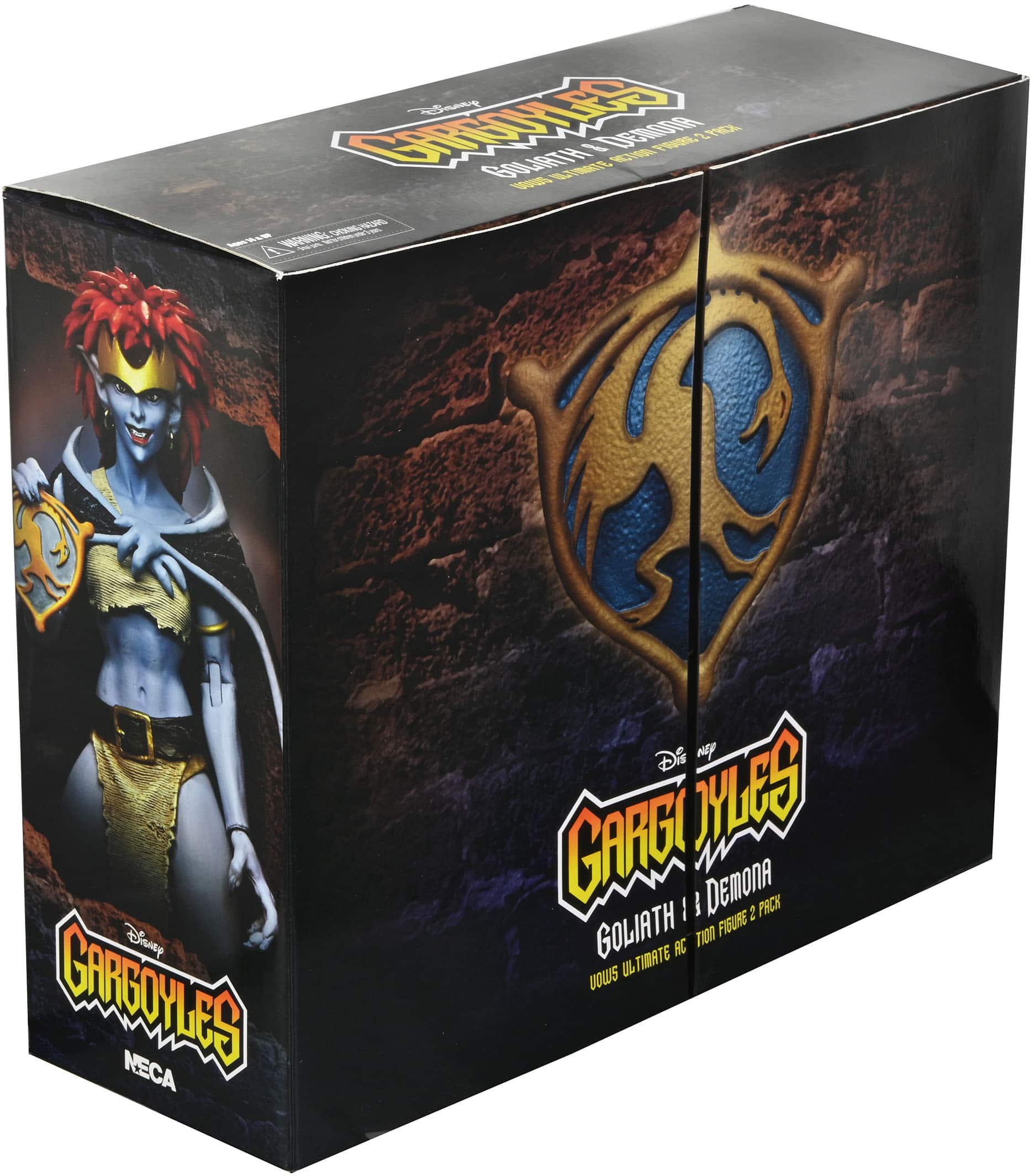 Alt View 13. NECA - Gargoyles 7" Vows Ultimate Action Figures - Goliath & Demona.
