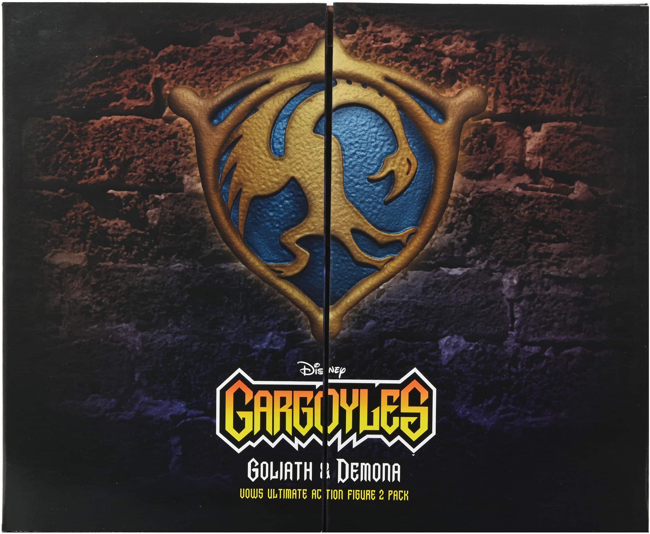 Left. NECA - Gargoyles 7" Vows Ultimate Action Figures - Goliath & Demona.