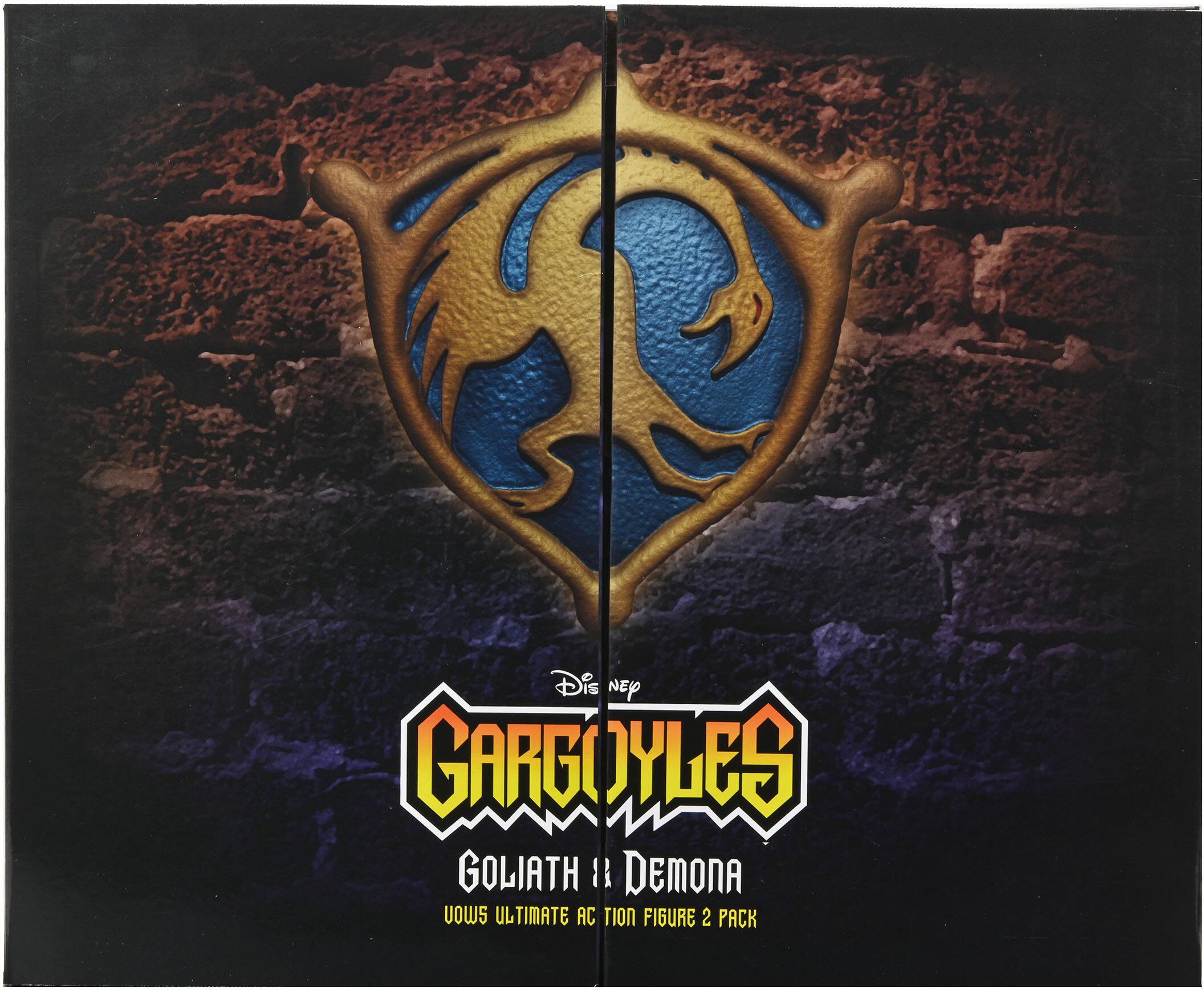 Left. NECA - Gargoyles 7" Vows Ultimate Action Figures - Goliath & Demona.