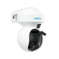 Reolink Trackmix Series Outdoor PoE 4K/8MP Security Camera with Spotlight  White TMP4K - Best Buy