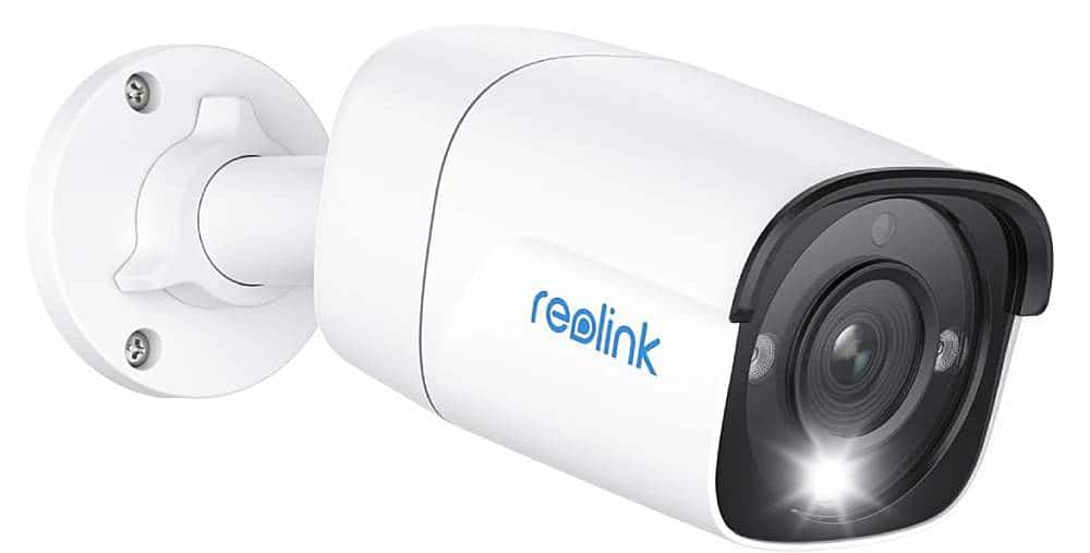 Front. Reolink - Reolink NVC-B12M 12MP Add-On Outdoor Network Bullet Camera with Night Vision - White.