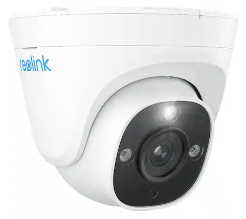 Front. Reolink - Reolink NVC-D12M 12MP Add-On Outdoor Network Dome Camera with Night Vision - White.