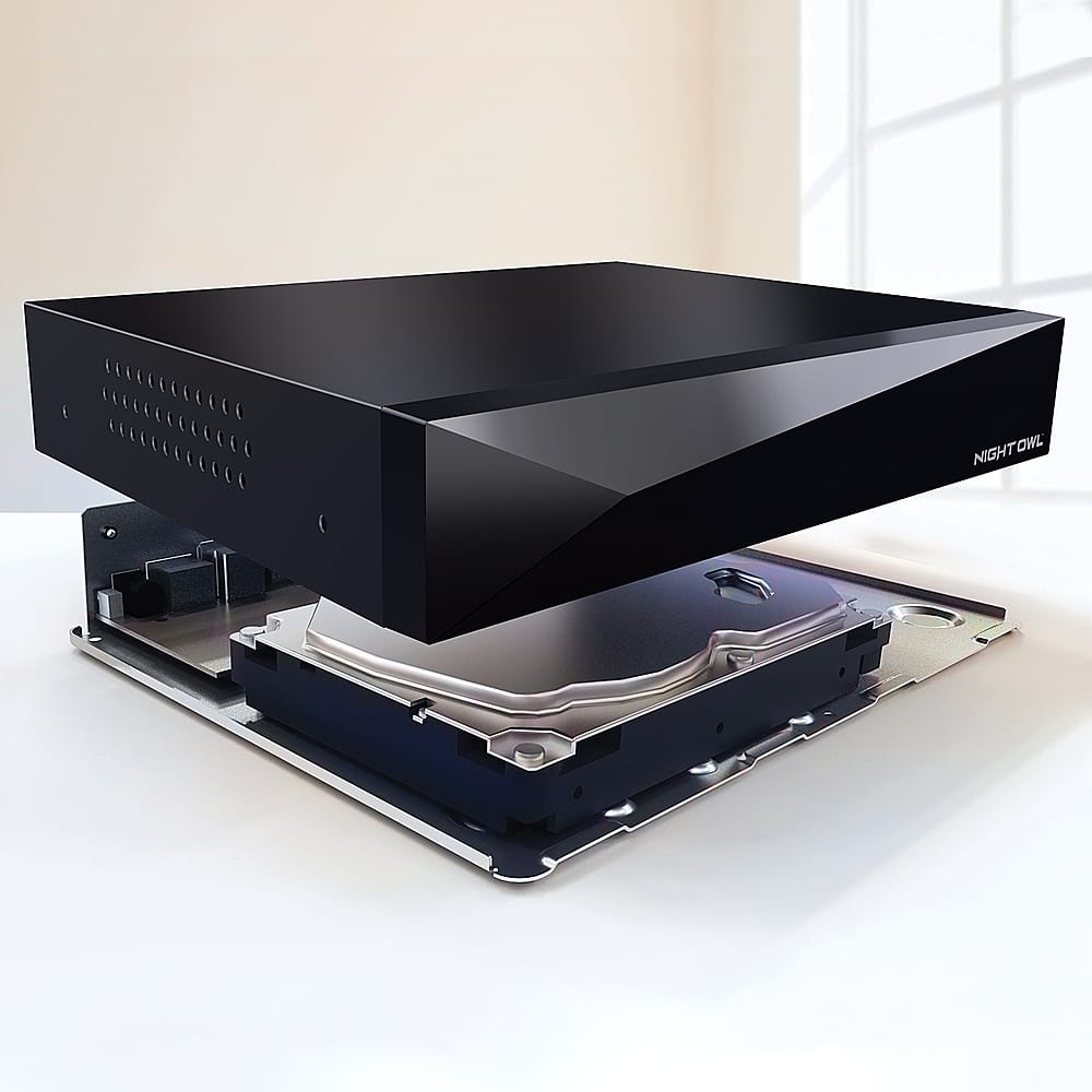 Alt View 14. Night Owl - 20-Channel Wired 1080p 1TB DVR Security System with 2-Way Audio - Black.