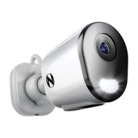 Night Owl - Indoor/Outdoor Plug-In Wi-Fi 4K Security Camera with 2-Way Audio - White - White - Front_Zoom