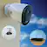 Alt View 11. Night Owl - 2-Camera Indoor/Outdoor AC Powered Plug-In Wireless 4K Security Cameras with 2-Way Audio - White.