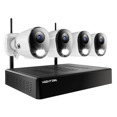 Home Security Wireless Indoor Outdoor Security Camera System Napco