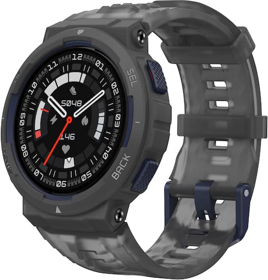 Amazfit Active Edge Smartwatch 46.62mm Dual Polycarbonate Plastic