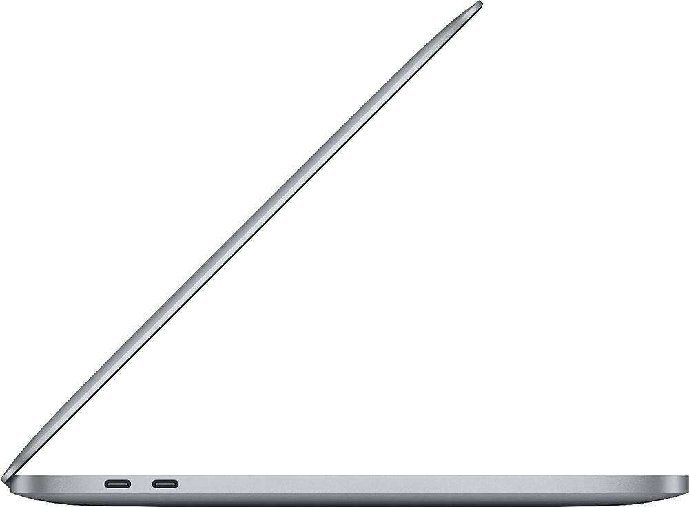 Alt View 1. Apple - MacBook Pro 13.3" Pre-Owned - Apple M1 chip - 8GB Memory, 256GB SSD (2020) - Space Gray.