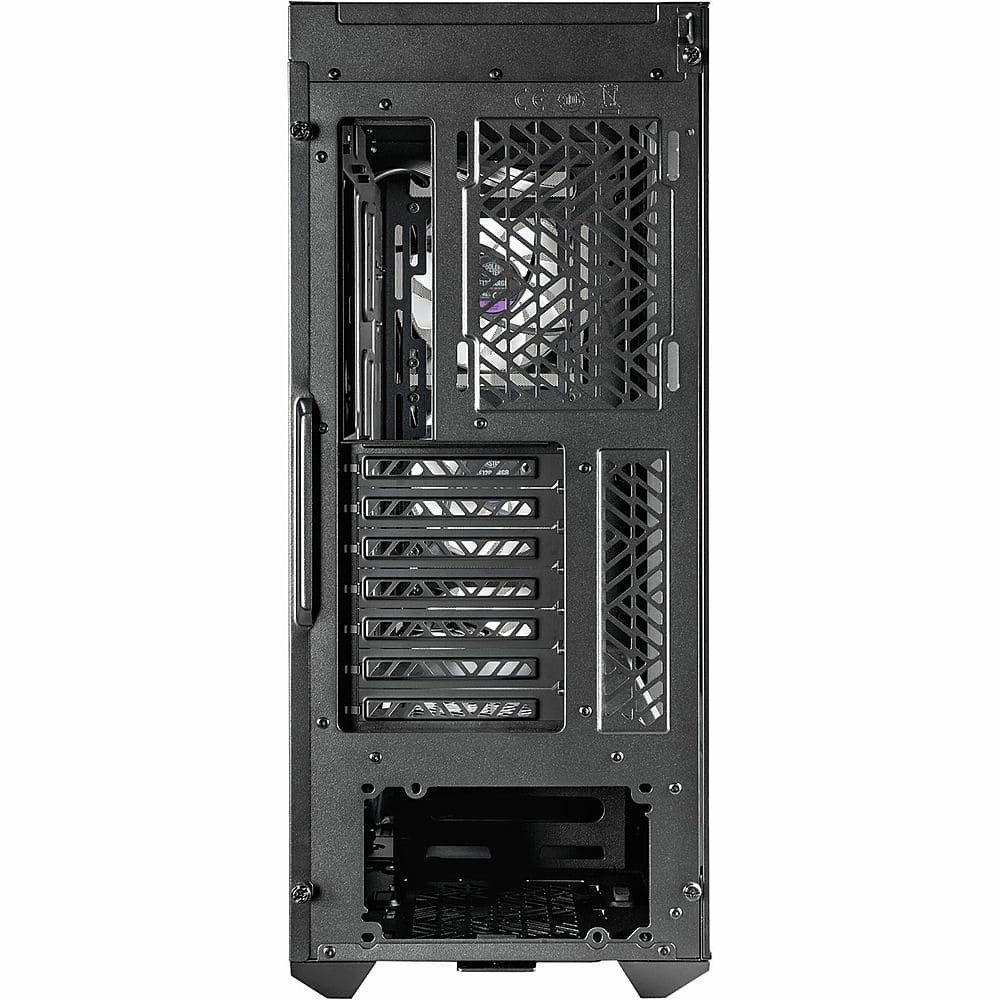 Alt View 11. Cooler Master - MasterBox TD500 Mini ITX/Micro ATX/ATX/SSI CEB/EATX Mid-tower Case - Black.